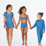 THE DANCE SHORTS : BLUE