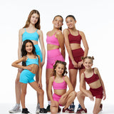 THE DANCE SHORTS : HOT PINK