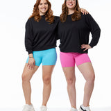 THE ADULT DANCE SHORTS : BLACK